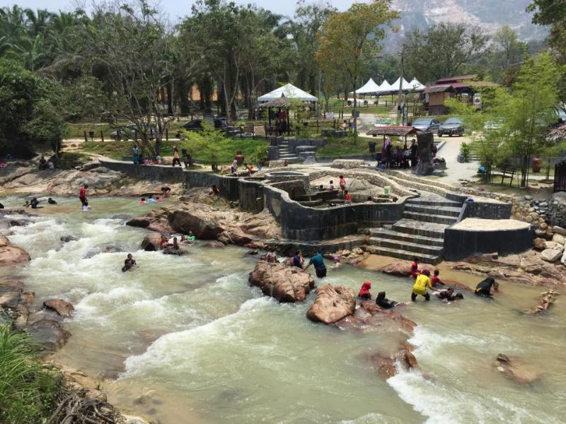 Lubuk Timah Hot Spring, Simpang Pulai, PERAK